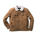 WCC Sherpa lined canvas jacket duck