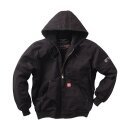 WCC Heavy duty canvas work jacket black