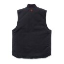 WCC Heavy duty canvas workvest black