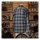 Holy Freedom Lumberjack motorshirt grey