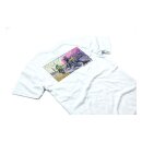 Bike Shed Mural T-shirt white