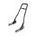 Sissy bar kit 15.75" upright black