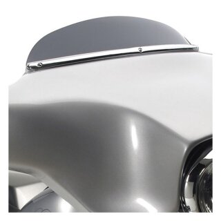 Cycle Visions tech windshield trim chrome