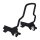 Sissy bar kit 8.5" upright black