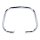 Highway Hawk, 38mm Fat Bar engine guard. Chrome