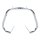 Highway Hawk, 38mm Fat Bar engine guard. Chrome