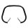 Highway Hawk, 38mm Fat Bar engine guard. Matte black