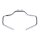 Highway Hawk, engine guard Low 32mm. Chrome