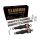 Burly Slammer Lowering Suspension kit 10.5" Black für Honda Rebel CMX1100