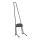 Burly, Stupid Tall sissy bar. 40" (102cm) high. Black