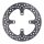 Moto-Master Halo series fixed brake rotor