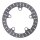 Moto-Master Halo series fixed brake rotor
