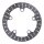 Moto-Master Halo series fixed brake rotor