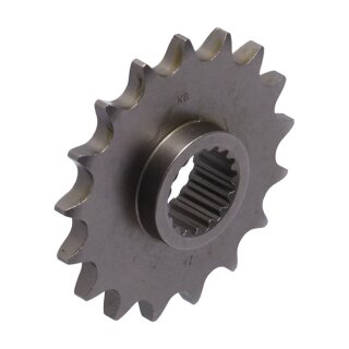 Afam, steel front sprocket. 17 teeth