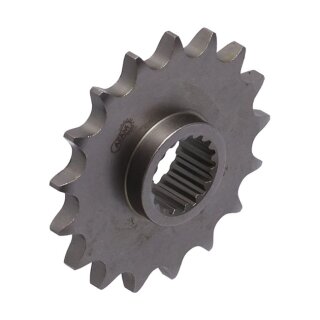 Afam, steel front sprocket. 17 teeth