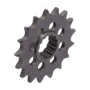 Afam, steel front sprocket. 17 teeth