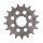 Afam, steel front sprocket. 17 teeth
