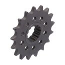 Afam, steel front sprocket. 17 teeth