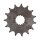 Afam, steel front sprocket. 15 teeth