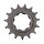 Afam, steel front sprocket. 15 teeth