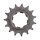 Afam, steel front sprocket. 15 teeth