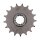 Afam, steel front sprocket. 17 teeth
