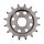 Afam, steel front sprocket. 16 teeth