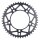 Afam, steel rear sprocket. 45 teeth