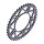 Afam, steel rear sprocket. 44 teeth