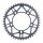Afam, steel rear sprocket. 45 teeth
