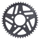 Afam, steel rear sprocket. 45 teeth