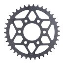 Afam, steel rear sprocket. 38 teeth