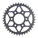 Afam, steel rear sprocket. 38 teeth