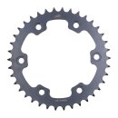 Afam, steel rear sprocket. 38 teeth