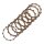 TRW clutch plate kit, frictions discs