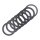 TRW clutch plate kit, steel drive plates
