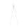 Cycle Visions Daggertude stick sissy bar 30", chrome