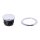 Pop-up gas cap set. Chrome