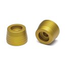 Kuryakyn, Lodestar handlebar sliders. Gold