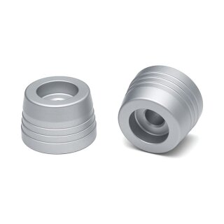 Kuryakyn, Lodestar handlebar sliders. Silver