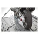 AceBikes, CapStrap BMW open axle tie-down system