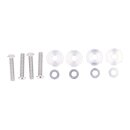 Highway Hawk, brackets for Wide sissybar. Chrome