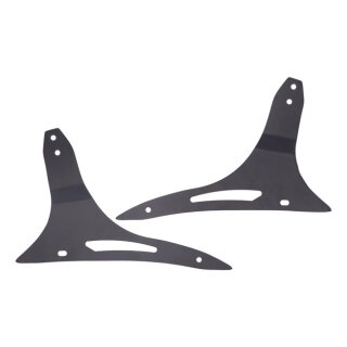 Highway Hawk, brackets for Wide sissybar. Black