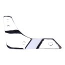 Highway Hawk, brackets for Wide sissybar. Chrome