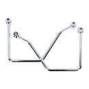 Highway Hawk, saddlebag support kit. Chrome