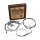 Burly, Extended cable/Line kit for 12" apehangers. Black
