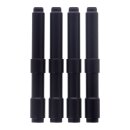 Dippert, 04-up XL Shovel style pushrod cover set. Black