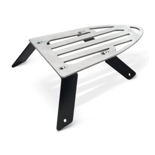 C-Racer, optional luggage rack. Silver/Black