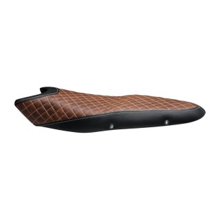 C-Racer, SV650 seat. Brown pleated