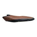 C-Racer, SV650 seat. Brown pleated